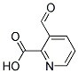 3-FORMYLPYRIDINE-2-CARBOXYLIC ACID Struktur