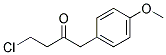 3-CHLORO-1-(4-METHOXYBENZYL)-PROPANONE Struktur