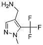 (5-(TRIFLUOROMETHYL)-1-METHYL-1H-PYRAZOL-4-YL)METHANAMINE Struktur