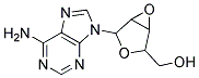 (4-(6-AMINO-9H-PURIN-9-YL)-3,6-DIOXA-BICYCLO[3.1.0]HEXAN-2-YL)METHANOL Struktur