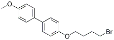 4-(4-BROMOBUTOXY)-4'-METHOXY-1,1'-BIPHENYL, TECH Struktur