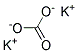 POTASSIUM CARBONATE 99+% A.C.S. REAGE& Struktur