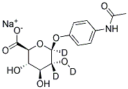 4-ACETAMIDOPHENYL B-D-GLUCURONIDE-D3, SODIUM SALT price.