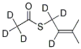 3-METHYL-2-BUTEN-1-YL THIOLACETATE-D6, 1189502-84-8, 結(jié)構(gòu)式