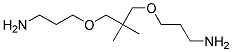 3,3'-[(2,2-dimethylpropane-1,3-diyl)bis(oxy)]bispropylamine Struktur