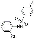 N-(2-chlorophenyl)-p-toluenesulphonamide Struktur