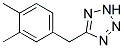 5-(3,4-DIMETHYLBENZYL)-2H-1,2,3,4-TETRAAZOLE Struktur
