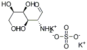 D-glucosamine sulphate potassium Struktur