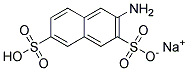 2-Naphthylamine-3,6-Disulphonic acid(Mono Sodium Salt) Struktur