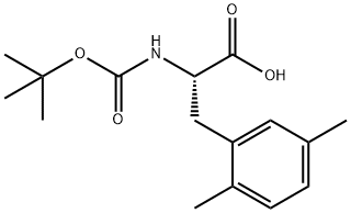 Boc-2,5-Dimethy-L-Phenylalanine Struktur