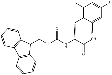 Fmoc-2,4,6-Trifluoro-D-Phenylalanine Struktur