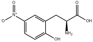 L-2-Hydroxy-5-nitro-Phenylalanine Struktur