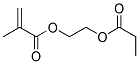 2-(propionyloxy)ethyl 2-methylacrylate Struktur