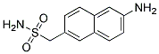 2-NAPHTHYLAMINE-6-(N-METHYL) SULFONAMIDE Struktur