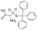 S-TRITYL-L-CYSTEINE-[3,3-D2] Struktur