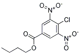 4-CHLORO-3,5-DINITRO-BENZOIC ACID BUTYL ESTER Structure