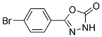5-(4-BROMOPHENYL)-1,3,4-OXADIAZOL-2(3H)-ONE Struktur