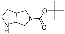 HEXAHYDRO-PYRROLO[3,4-B]PYRROLE-5-CARBOXYLIC ACID TERT-BUTYL ESTER Structure