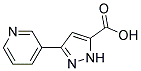 3-(PYRIDIN-3-YL)-1H-PYRAZOLE-5-CARBOXYLIC ACID Struktur