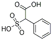 d-(-)-sulfophenylacetic acid Struktur