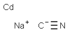 CadmiumSodiumCyanide Struktur