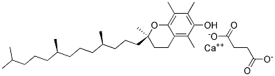 VITAMIN E CALCIUM SUCCINATE Struktur