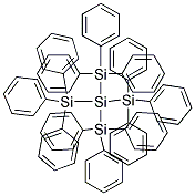 TETRAKIS(TRIPHENYLSILYL)SILANE Struktur