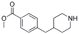 METHYL 4-((PIPERIDIN-4-YL)METHYL)BENZOATE Struktur