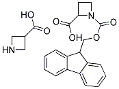 FMOC-L-AZETIDINE-2-CARBOXYLIC ACID, AZETIDINE-3-CARBOXYLIC ACID Struktur