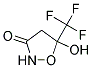 5-HYDROXY-5-TRIFLUOROMETHYL-ISOXAZOLIDIN-3-ONE Struktur