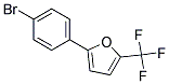 5-(4-BROMOPHENYL)-2-(TRIFLUOROMETHYL)FURAN Struktur