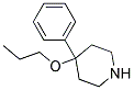 4-PHENYL-4-PROPXYPIPERIDINE Struktur