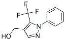 (5-(TRIFLUOROMETHYL)-1-PHENYL-1H-PYRAZOL-4-YL)METHANOL Struktur