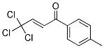 4,4,4-TRICHLORO-1-(4-METHYLPHENYL)BUT-2-EN-1-ONE, TECH Struktur