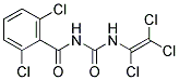 N-(2,6-DICHLOROBENZOYL)-N'-(1,2,2-TRICHLOROVINYL)UREA, TECH Struktur