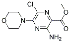 METHYL 3-AMINO-6-CHLORO-5-MORPHOLINOPYRAZINE-2-CARBOXYLATE, TECH Struktur