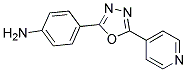 4-(5-PYRIDIN-4-YL-[1,3,4]OXADIAZOL-2-YL)-PHENYLAMINE Struktur