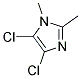 4,5-DICHLORO-1,2-DIMETHYLIMIDAZOLE Struktur