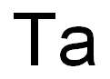 TANTALUM SPUTTERING TARGET, 76.2MM (3.0IN) DIA X 3.18MM (0.125IN) THICK, 99.95% (METALS BASIS EXCLUDING NB) Struktur