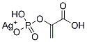 Phosphoenolpyruvic acid monosilver salt Struktur