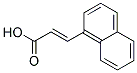 3-Naphth-1-ylacrylic acid Struktur