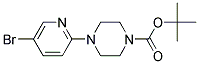 tert-Butyl 4-(5-bromopyridin-2-yl)piperazine-1-carboxylate Struktur