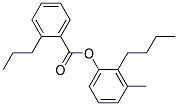 METHYLBUTYLPHENYL PROPYLBENZOATE Struktur