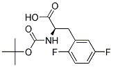 Boc-2,5-Difluoro-D-Phenylalanine Struktur