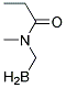 N-BORANYLMETHYL-N-METHYL-PROPIONAMIDE Struktur