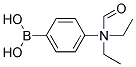 4-(N,N-DIETHYL)CARBONYLAMINO PHENYLBORONIC ACID Struktur