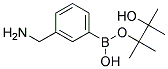 3-(AMINOMETYL)PHENYLBORONIC ACID PINACOL ESTER Struktur