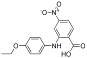 2-(P-Ethoxyphenylamino)-4-Nitrobenzoic Acid Struktur