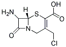 7-amino-3-chloromethyl-3-cephem-4-carboxylic acid Struktur