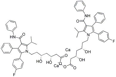 Atorvastatin Calcium (amorphous) Struktur